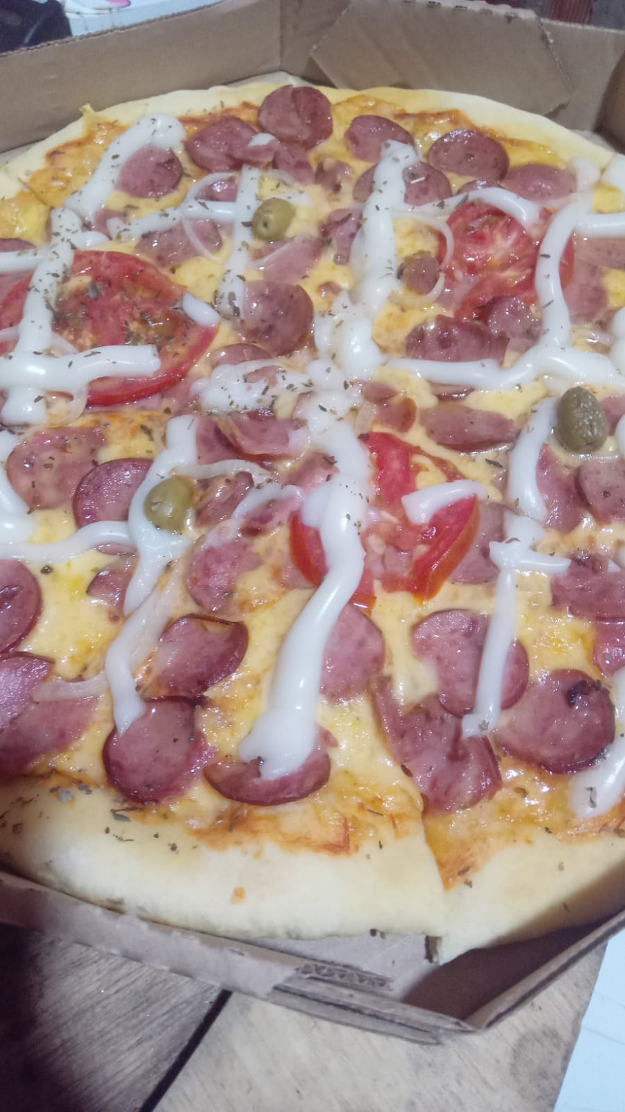 Calabresa com Catupiry